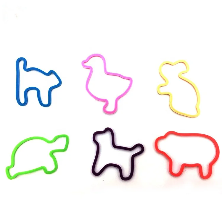 Silicone Rubber Band Glitter diy Loom Band Bracelet