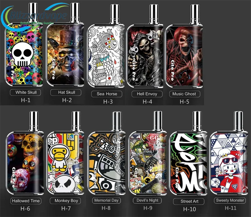 Cito Pro Battery Kit 400mAh CBD 510 Cbd Vape Box battery For