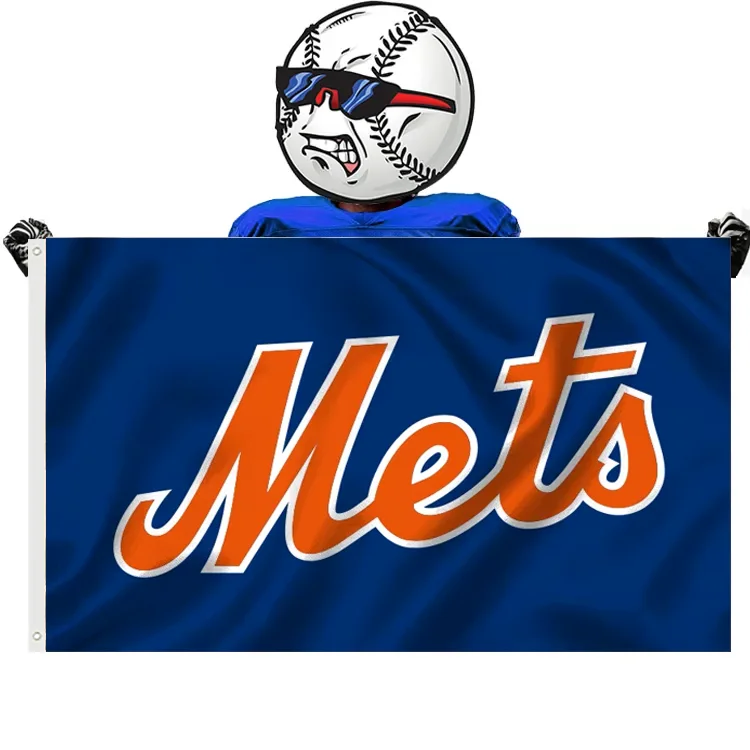 MLB спортивный флаг Нью-Йорк mets Flag Mlbs спортивные баннеры бейсбольной команды с множеством дизайнов флаги New York Mets