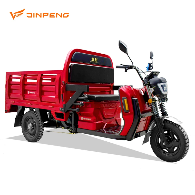 Jinpeng cheap Electric Tricycles  alta  soporte Electric Tricycles for Farm
