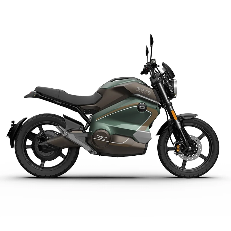 Super Soco TC2021 Electric Moped Electric Motorcycles Electric Motorbikes With Lithium Battery 60V 32AH 2500W  Motor Power