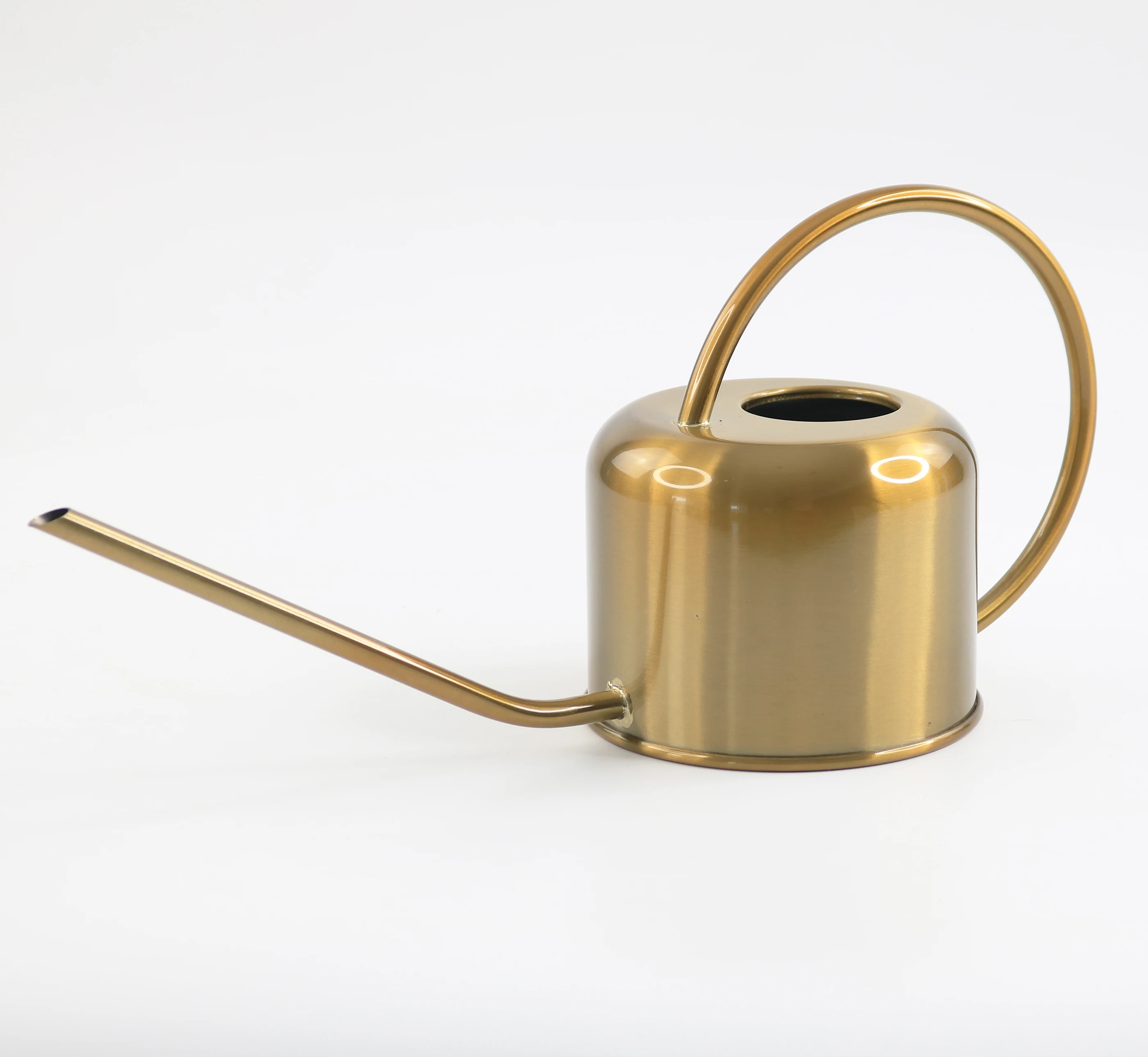 Nordic gardening long nozzle stainless steel watering pot household sprinkling pot for houseplants