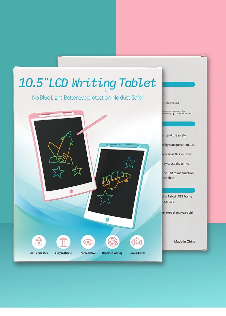 Hot selling 8.5 10.5inch digital Portable E-Writer Note LCD Display Writing Tablet Electronic Drawing Board for kids