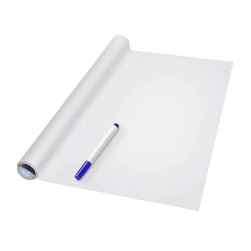 Writable Easy Cleaning Whiteboard Wall Sticker Roll Weekly Planner Erasable Chalkboard Stickers For Meeting