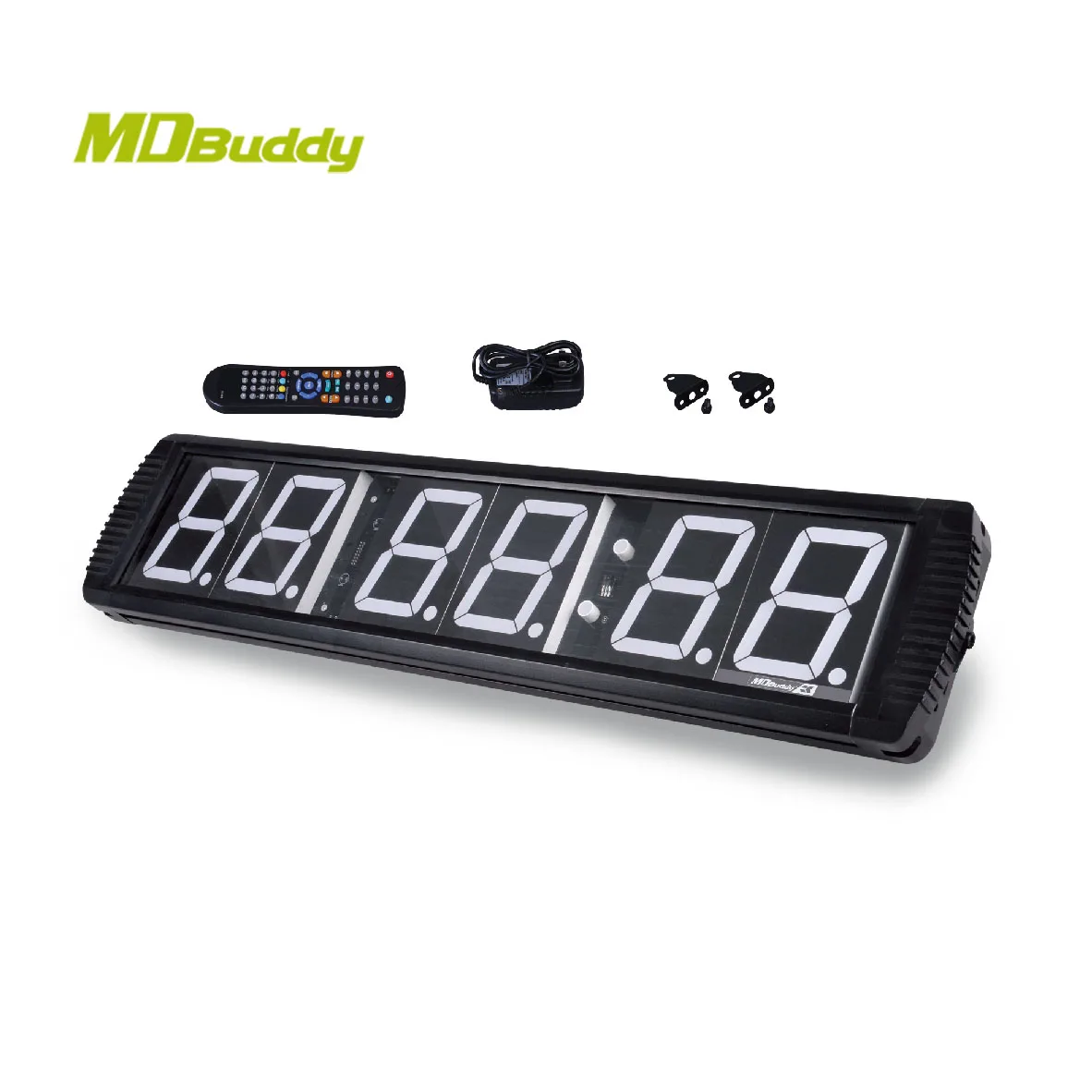 MDBuddy индивидуальный логотип светодиодный экран умный тренажерный зал бокс цифровой таймер тренировочный для тренажерного зала