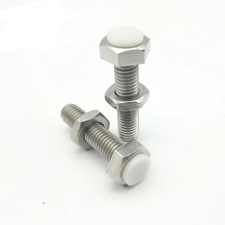 Galvanized Straight Shape Stopper Bolts Standard Stopper Bolts with Bumpers