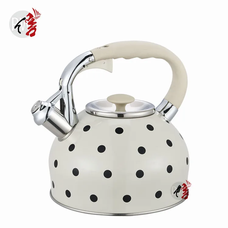 Realwin Wave Point tea kettle whistle home appliances kettle Stainless steel whistling stove top kettle
