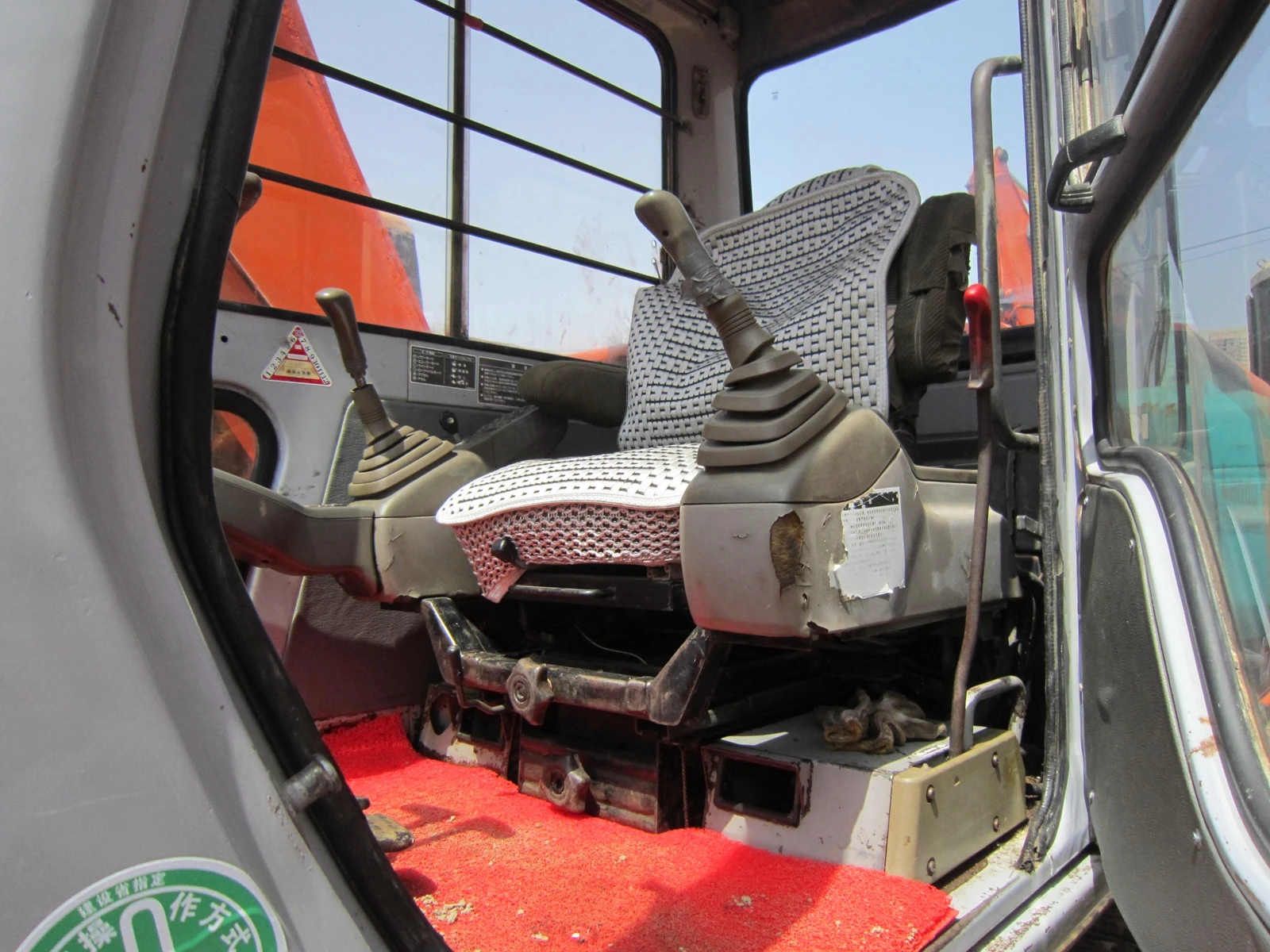 Warranty long time Used Hitachi EX100 Wheel excavator 10 ton Hitachi ex100 120 150 200 on Sale