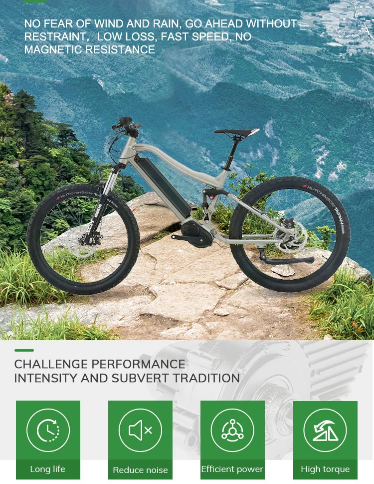 China factory Adult Electric bike 48v 500w Mid drive ebike kit