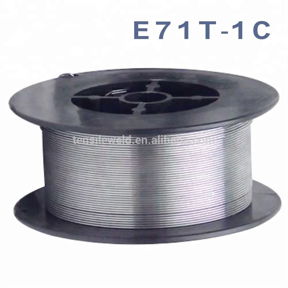 Factory Price 0.8mm Tubular Flux Cored Welding Wire E71T-1C Co2 Gas Shield for Mild Steel/Carbon Steel Customizable Diameter