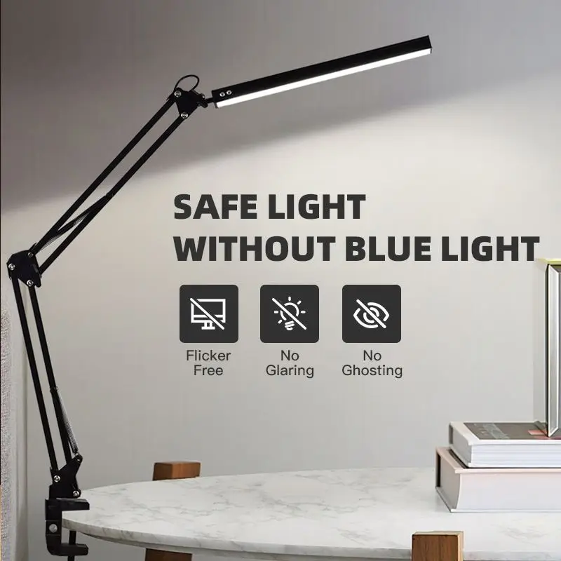 Многофункциональная настольная лампа Lampe De Demi Lune мини-зарядное устройство для выращивания грибов Usb C студентов зеркало макияжа рабочая сталь