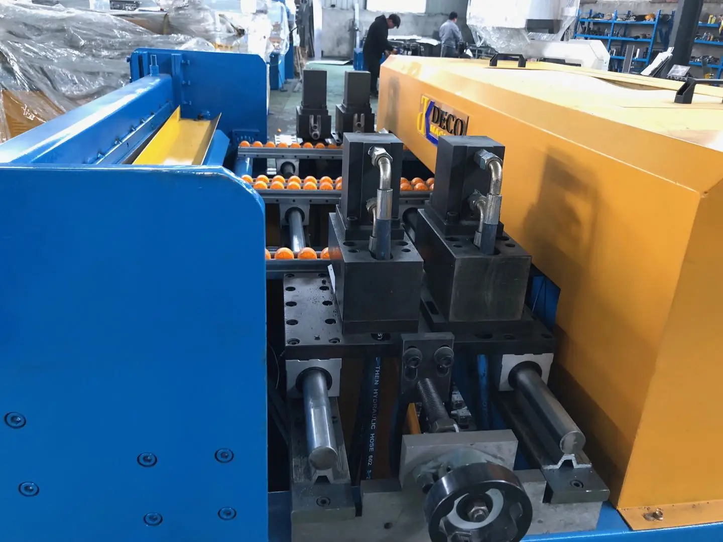 DECO brand Auto Duct Line 3 Ventilation Hvac Air Duct Making Machine