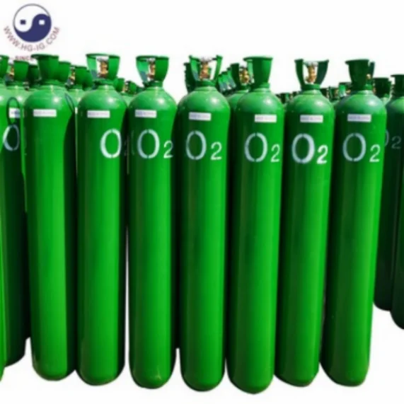 2022 Brand New Oxygen/Nitrogen/Argon/Co2 Cylinders 20L Gas Cylinder Professional Medical Oxygen Cylinder