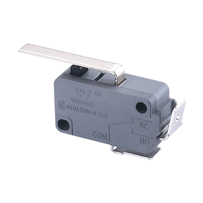 HK-14-10A-301 4-контактный Микро Кнопочный переключатель 12В микро с длинным