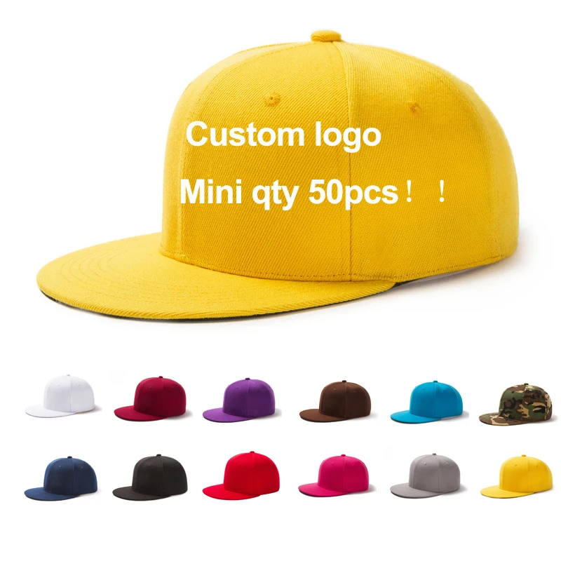 0207 High Quality Cheap Plain Custom Logo Trucker Baseball Hiphop Snapback Caps