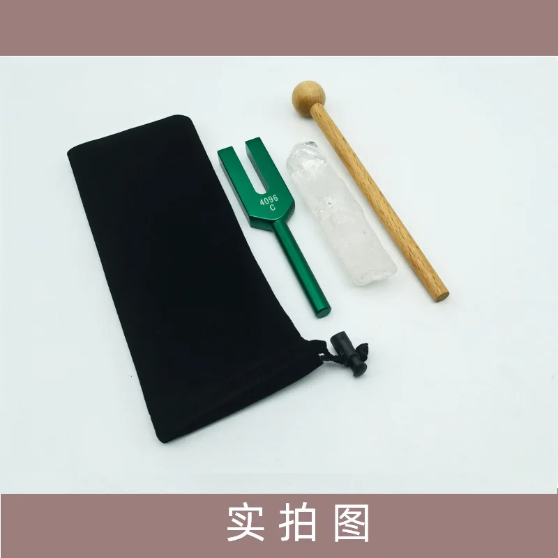 Factory direct supply 4096C high frequency resonance tuning fork 4096HZ aluminum alloy tuning fork crystal tuning fork