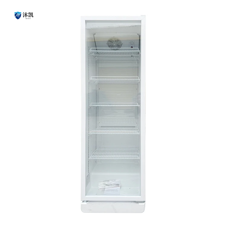 Showcase Refrigerators Upright Display Fridge Freezer With Glass Doors