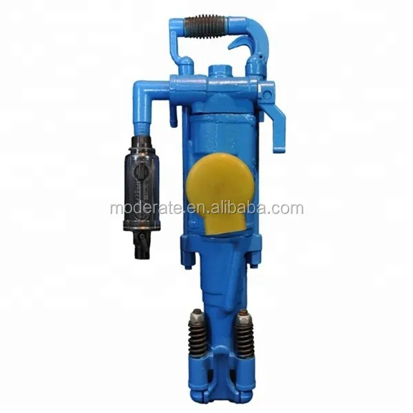Mining Rock Drilling Machine YT28 Portable Pneumatic Jack Hammer With Air Pusher Leg