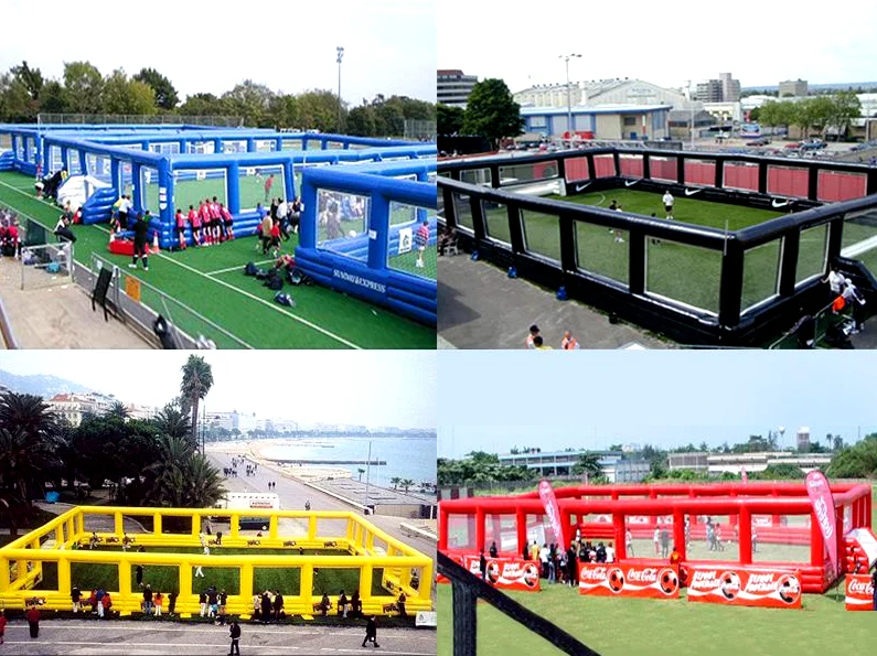 Giant Size Adult Football games Inflatable Soccer Field