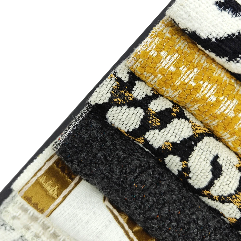 Жаккардовый тканый диван из полиэстера и хлопка тканевый рулон для мебели дома вьетнамский гибкий садовый шланг