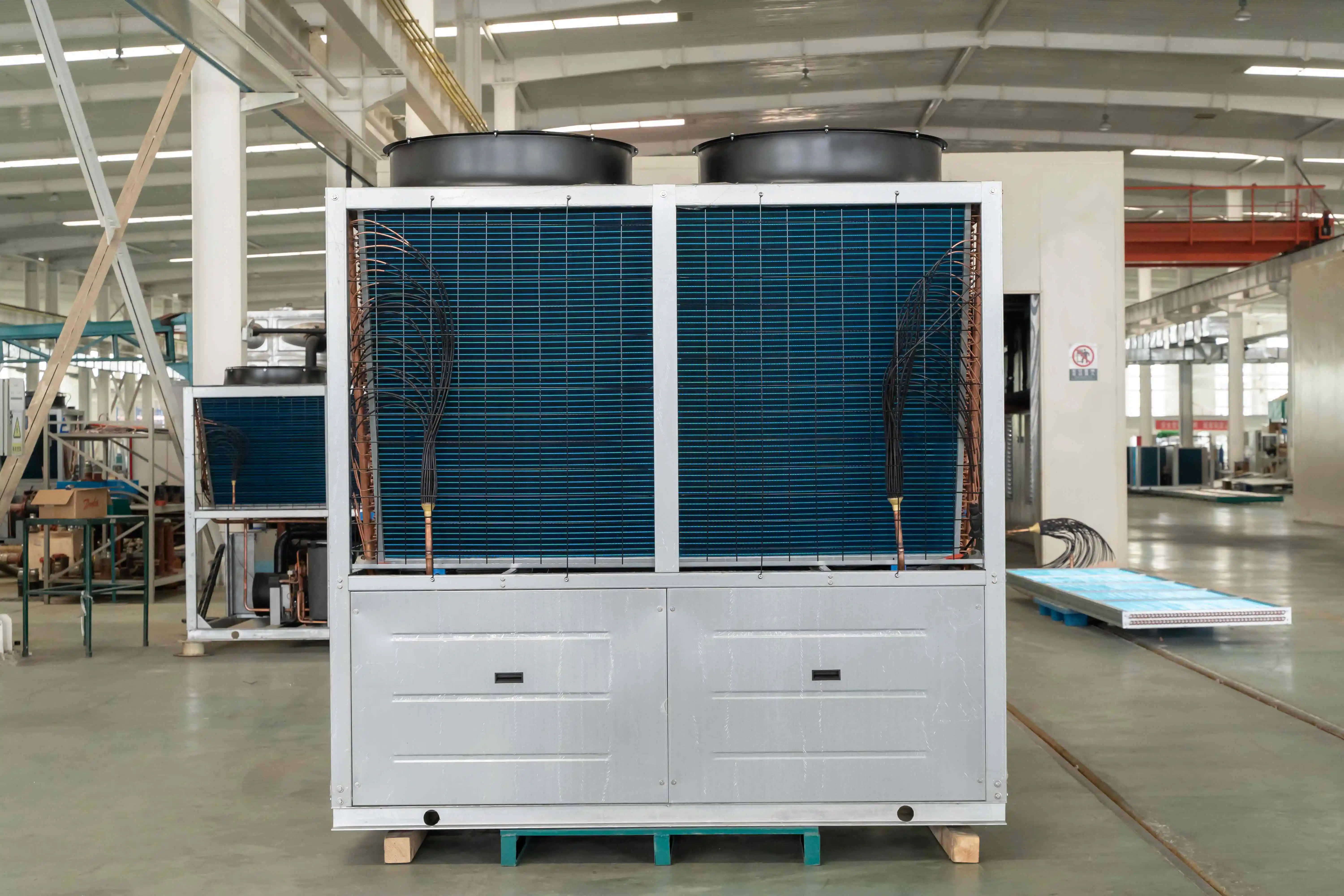 Industrial Air Cooled Chiller Scroll Water Chiller Units For Hotel Bannk Work office area