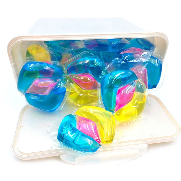 OEM Logo Cloth Washing 3in1 Clothes Washing Apparel Detergent Pods Liquid Laundry Soap Capsules