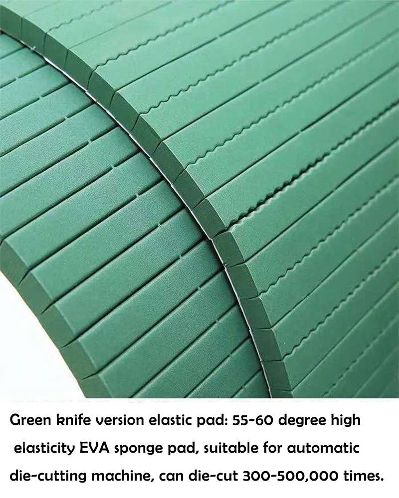 Packing Foam Ejection Rubber Die Blocks Open Cell Ejection Rubber