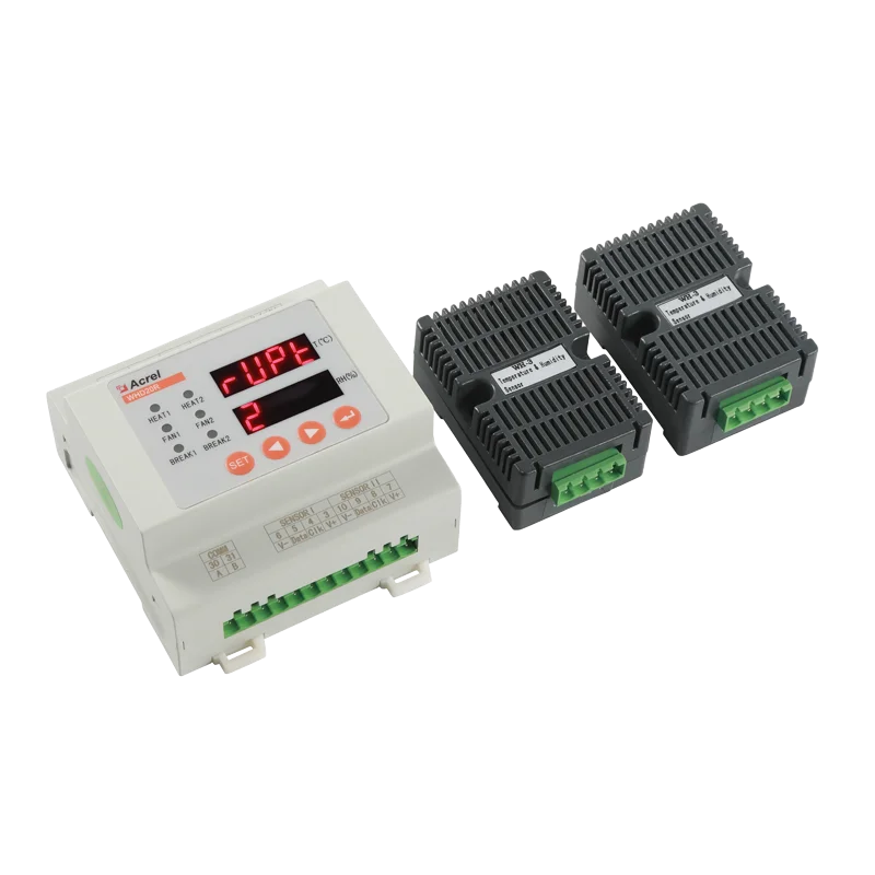 measure two channel temperature & humidity WHD20R-22 ACREL Din Rail Mounted Temperature & Humidity Controller