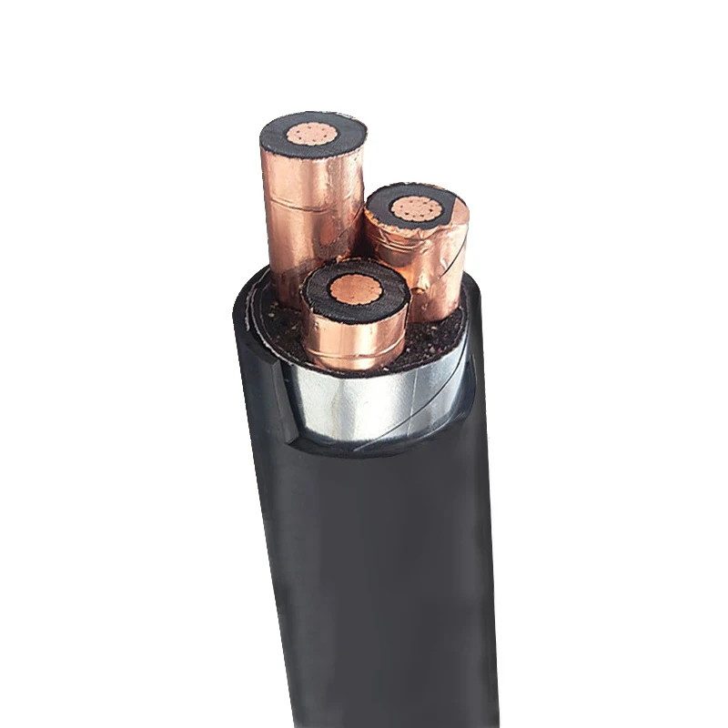 High Voltage Underground Power Cables Oxygen Free 35kV Aluminum Core Insulated Electrical Wire Solid Conductor Copper Cabling
