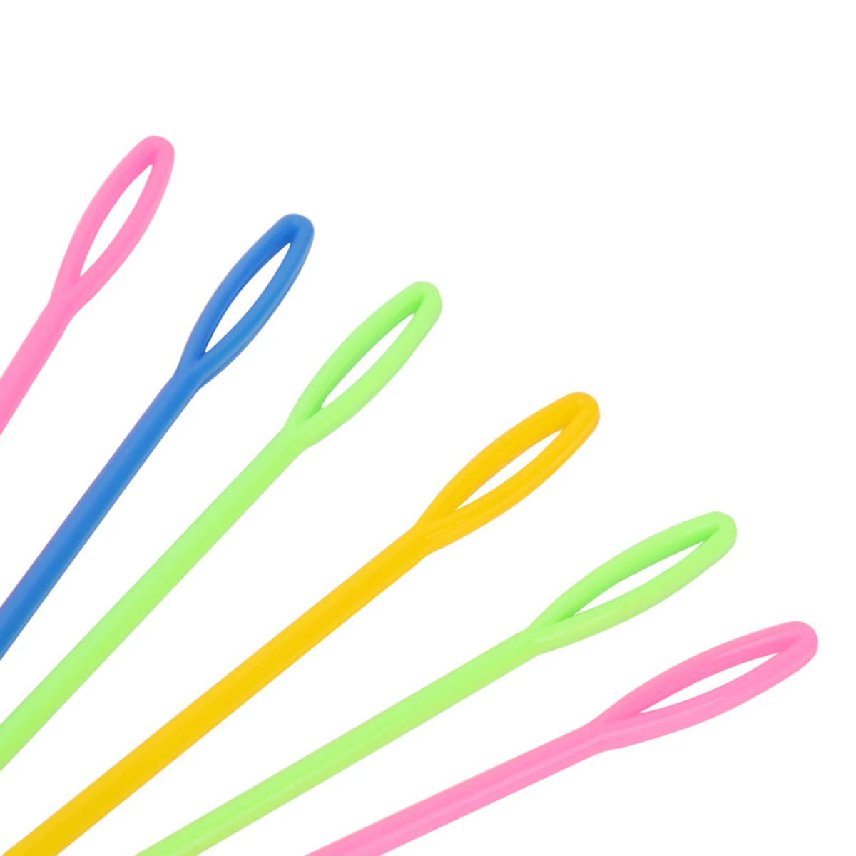 Wholesale Color handmade plastic cross stitch needle DIY embroidery needle