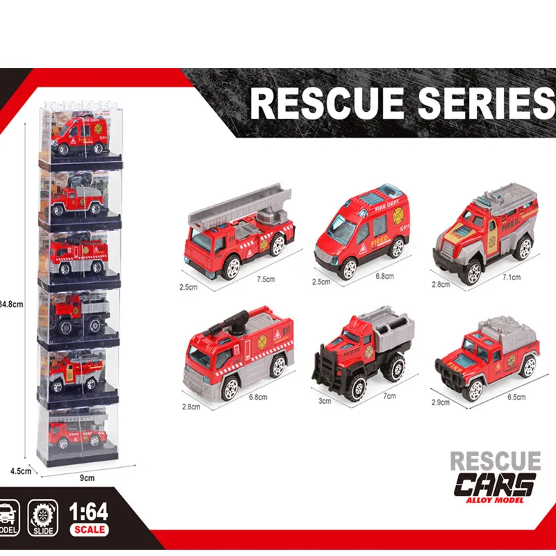 Best selling 1:64 diecast model pull back toy cars resuces car toy mini diecast toys model car for children