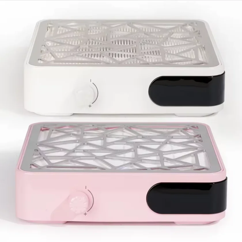 Brushless Turbine Fan Rechargeable Nail Art Vacuum Cleaner Low Noise Strong Powerful Suction Nail Dust Collector