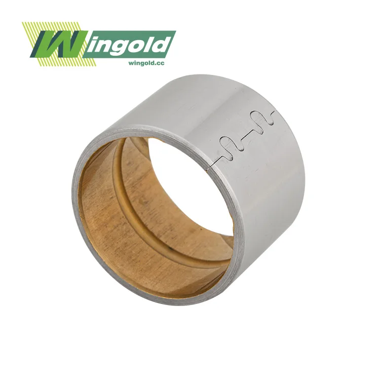 Би-металлическая втулка подшипника, биметаллическая втулка сделано задняя часть сделана из нержавеющей стали с бронзового сплава, GGB-SY втулка специалиста