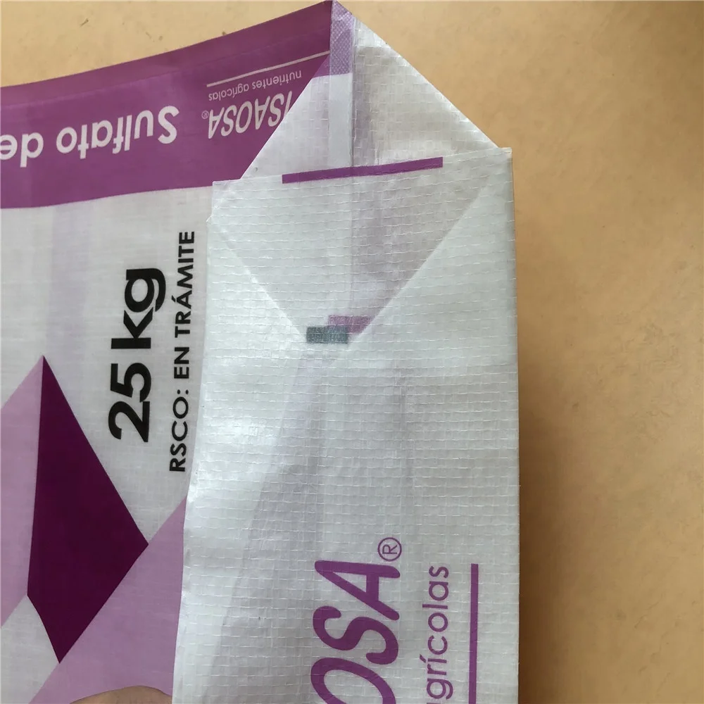 Wholesale Laminated PP Woven Cement Gypsum Valve Bags 20kg 25kg 30kg 40kg 50kg Empty Block Bottom Valve Bag