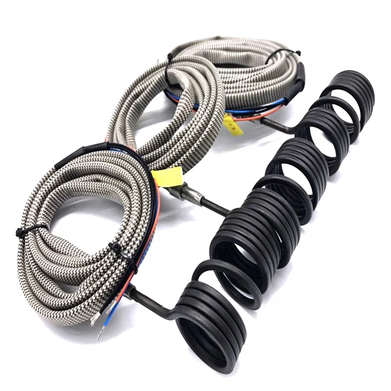 2.2x4.2mm square spiral coil heater 100 watt coil hot runner heating element