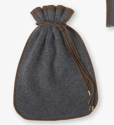 knitting 100% Cashmere Travel Sets  Blanket Pillow Case and EyeMask Set