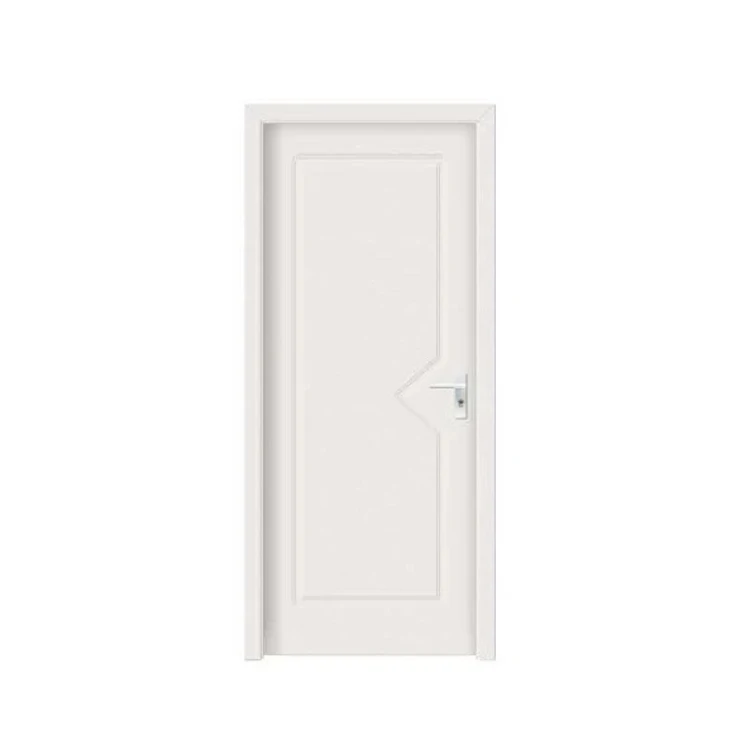 Commercial Safety PVC Free Paint Polishing MDF Solid Wood Door