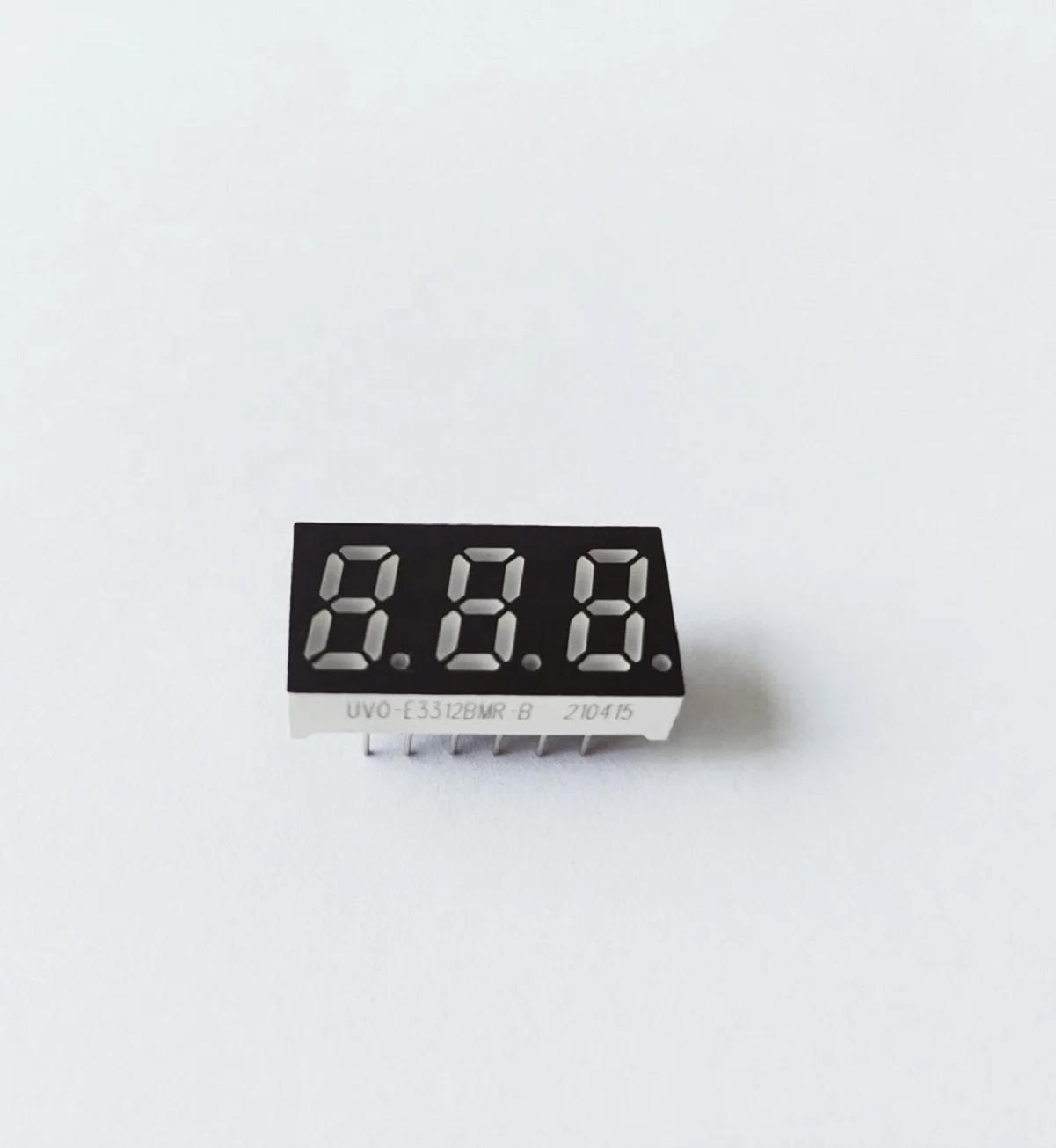Factory custom 3 digit 7 segment display digital led counter 0.31 inch red number display