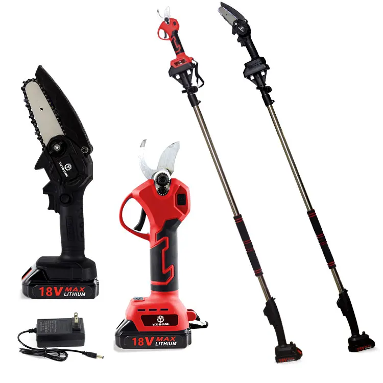 APS66  Cordless Extendable Tree Pruner Manual Pole Saw Long Reach Handle Pole Tree Pruner