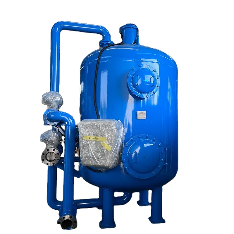 Industrial circulating water Multi-media filter Quartz sand Magnetite Remove algae impurities