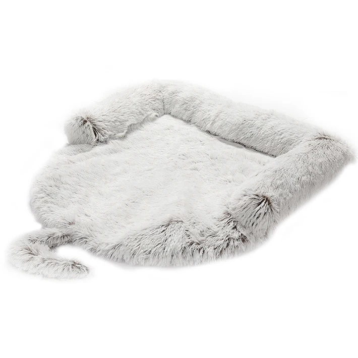 Гарантия качества, съемная и моющаяся Водонепроницаемая кровать для домашних животных, пушистая кровать для домашних животных