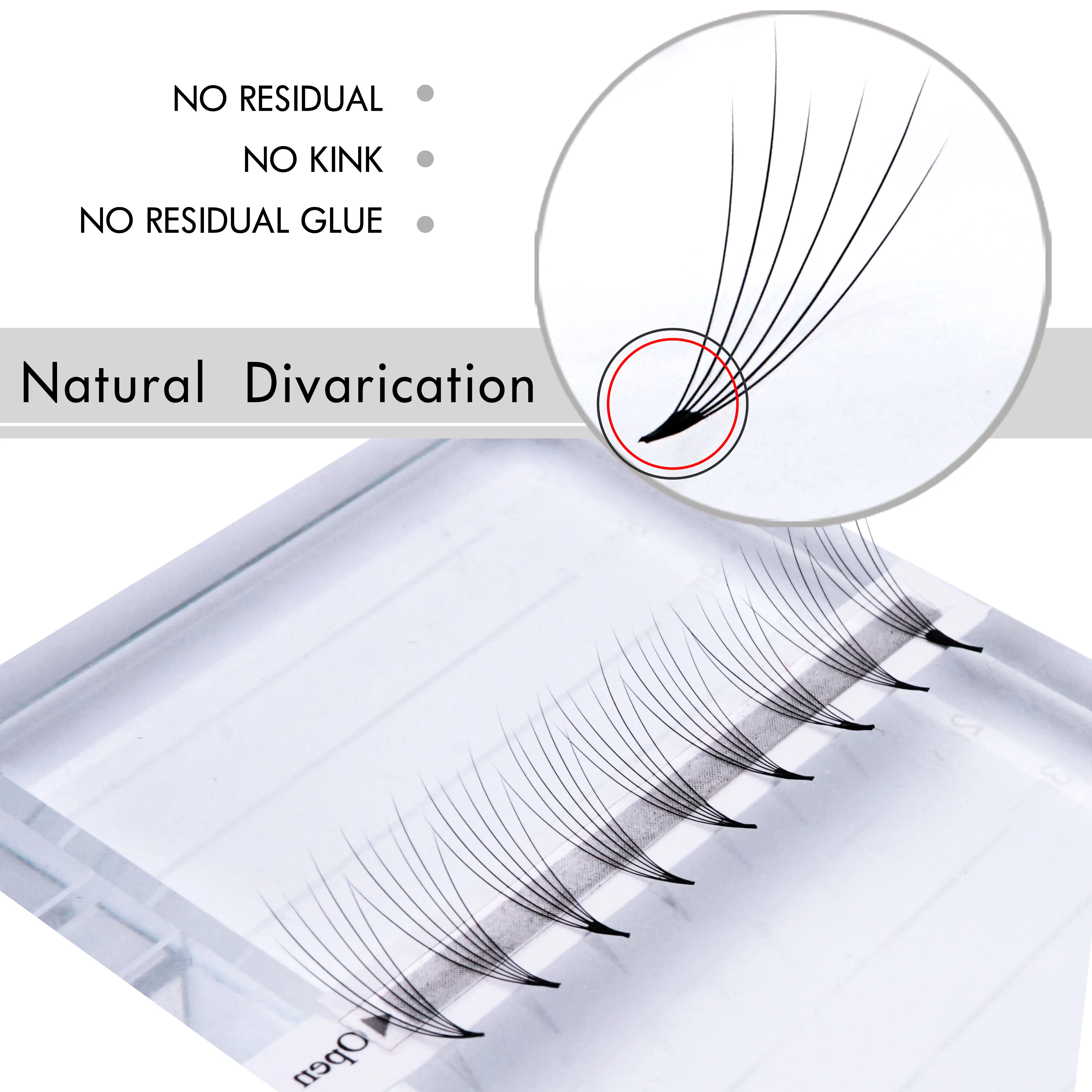Wholesale 2D 3D 4D 5D 6D individual clusters volume lashes pre made fan Eyelashes Extension
