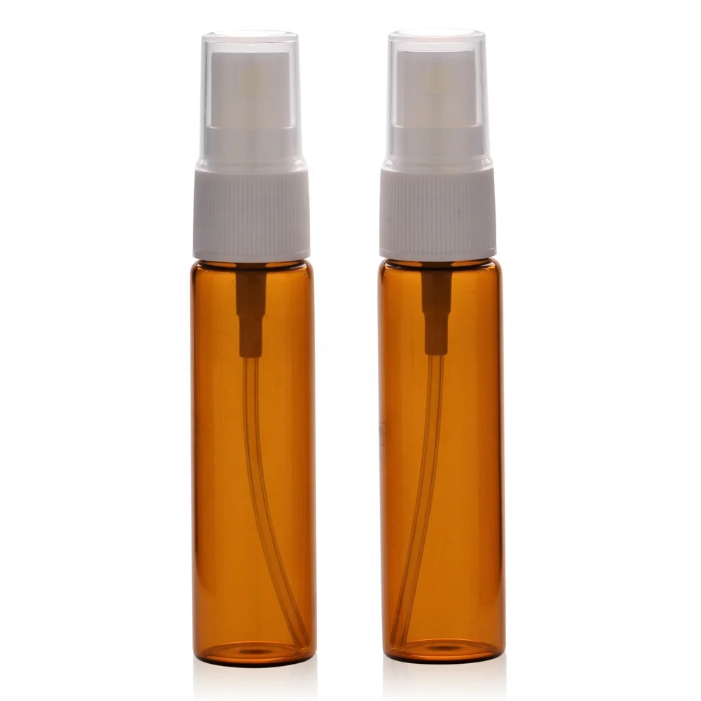 wholesale fancy 10ml empty glass perfumes bottles with cap pump sprayer bottle china manufacturer