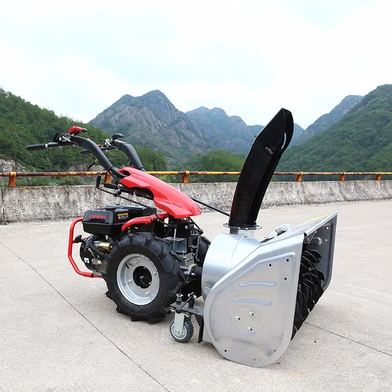 13hp gear drive farm tractor snow blower front mounted snow blower tractor