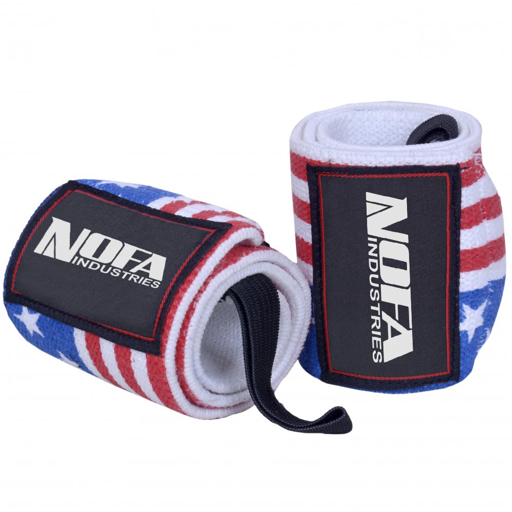 Hot Sale POWER WEIGHT LIFTING WRIST WRAPS SUPPORTS GYM WORKOUT BANDAGE STRAPS 18 LONG & 3 WIDE