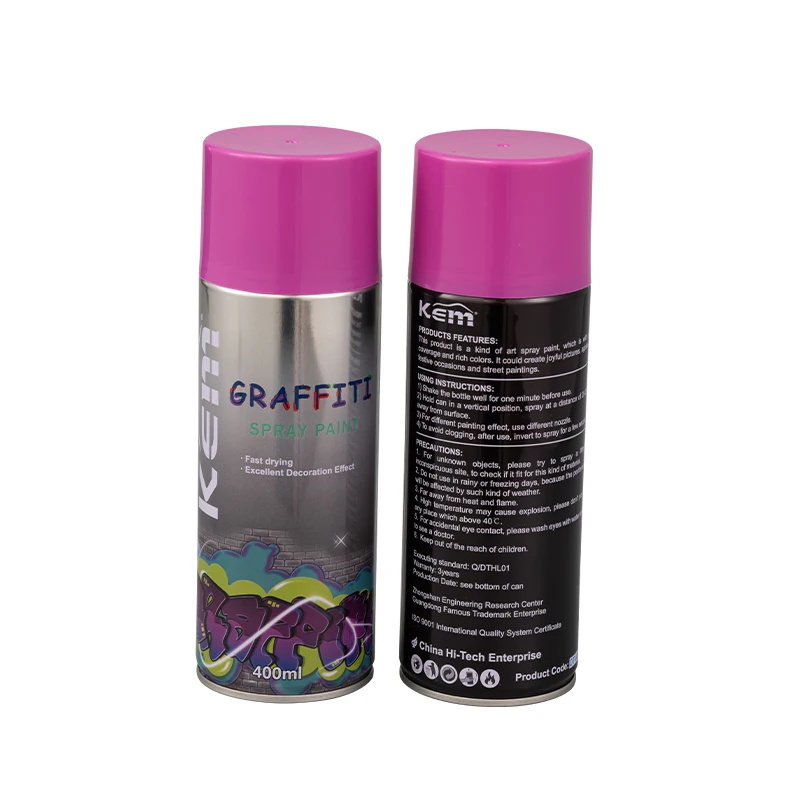 Wholesale Acrylic Aerosol Spray Paint Car Graffiti Metallic Chrome Spray Paint