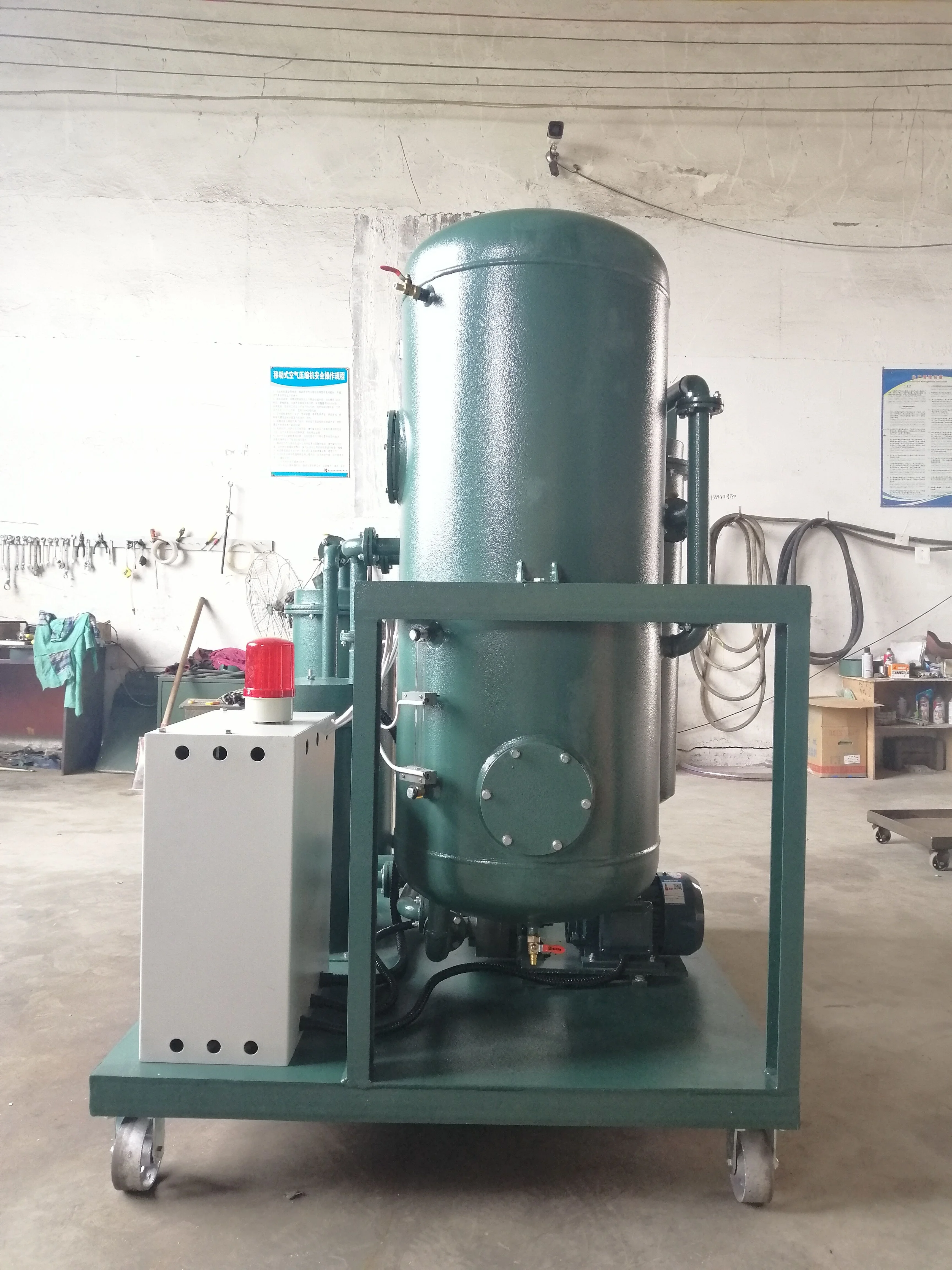 ISO VG 320 Hydraulic Oil Purification Systems / VG 46 Turbine Oil Purifier