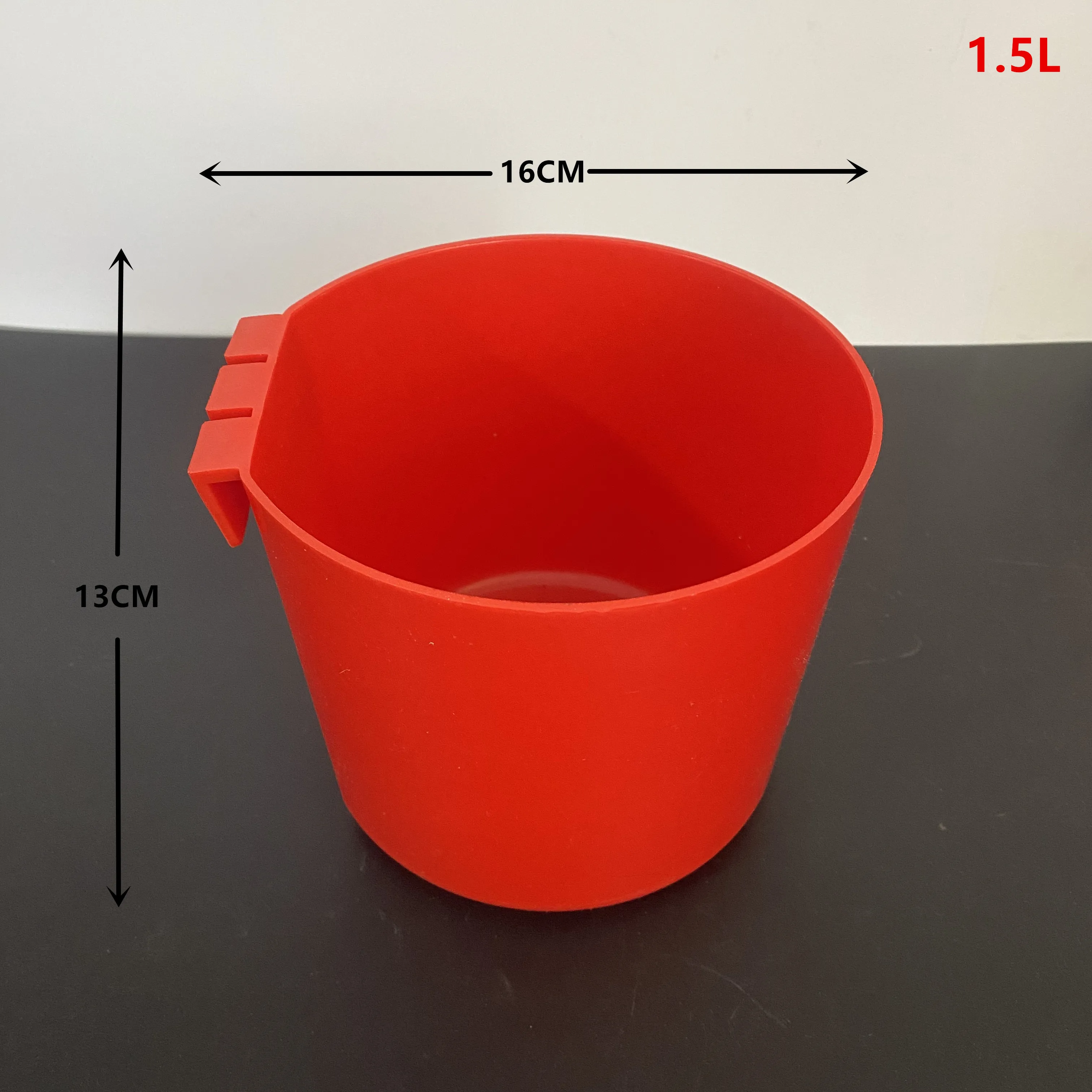 Chicken Feeder Cups for Cage Hanging Bird Waterer Pigeon Rabbit Water Food Bowl LMB-11