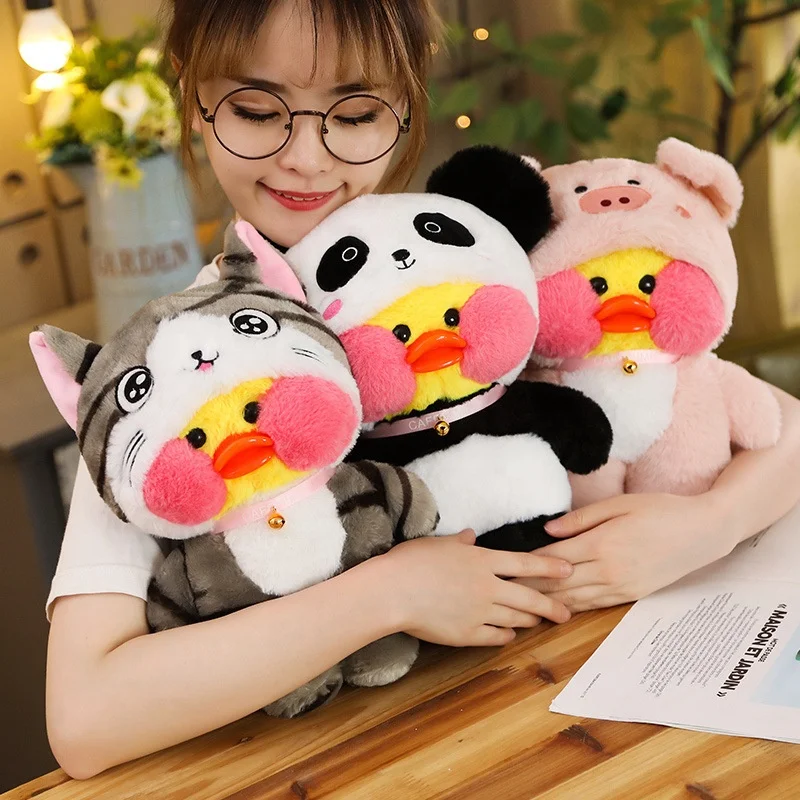 Hyaluronic Acid Duck Kawaii Dudu Toy Animals  Duck Custom Soft Toys Plush Stuffed Animals Toy For Kid