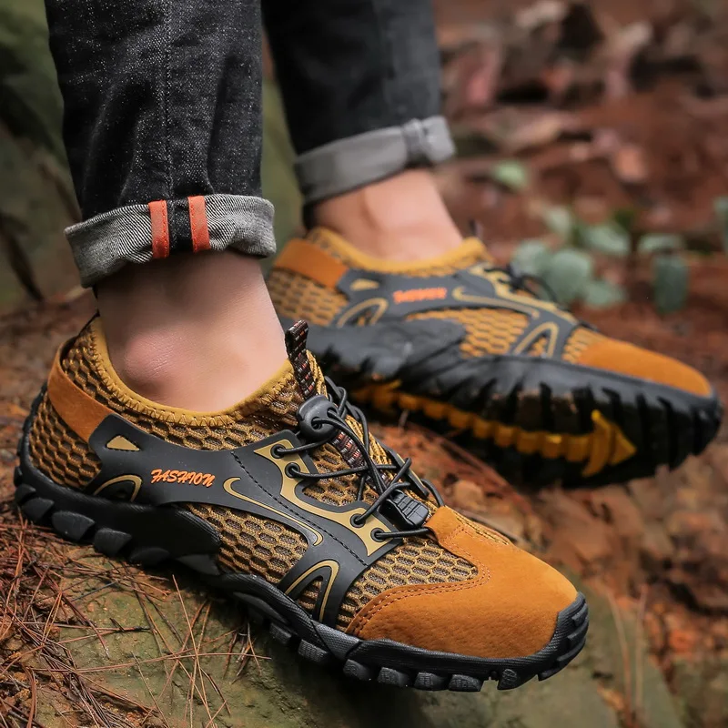 Mountaineering outdoor solomon boots women trekking shoes zapatos de senderismo men hiking shoes